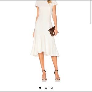 Revolve Evalina dress in ivory